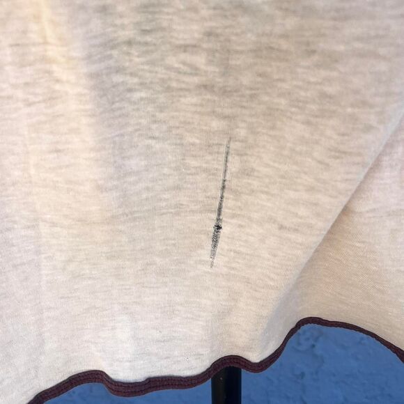 Vintage T-shirt Dress 80s Threadbare lounge tee Size M/L - Picture 6 of 8